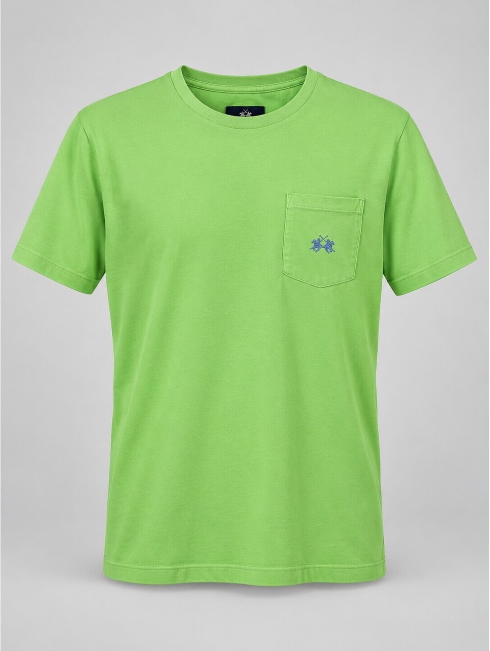La Martina Buenos Aires Green Extra Fine Cotton Pocket T-Shirt M